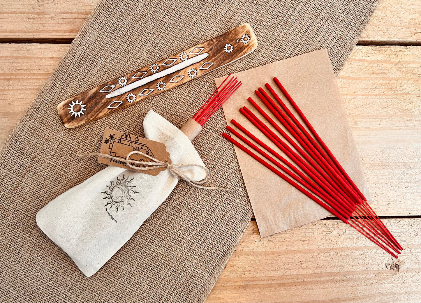 Ylang Spice Premium Incense Sticks – Hand Dipped, Plastic-Free, Slow 1 Hour Burn