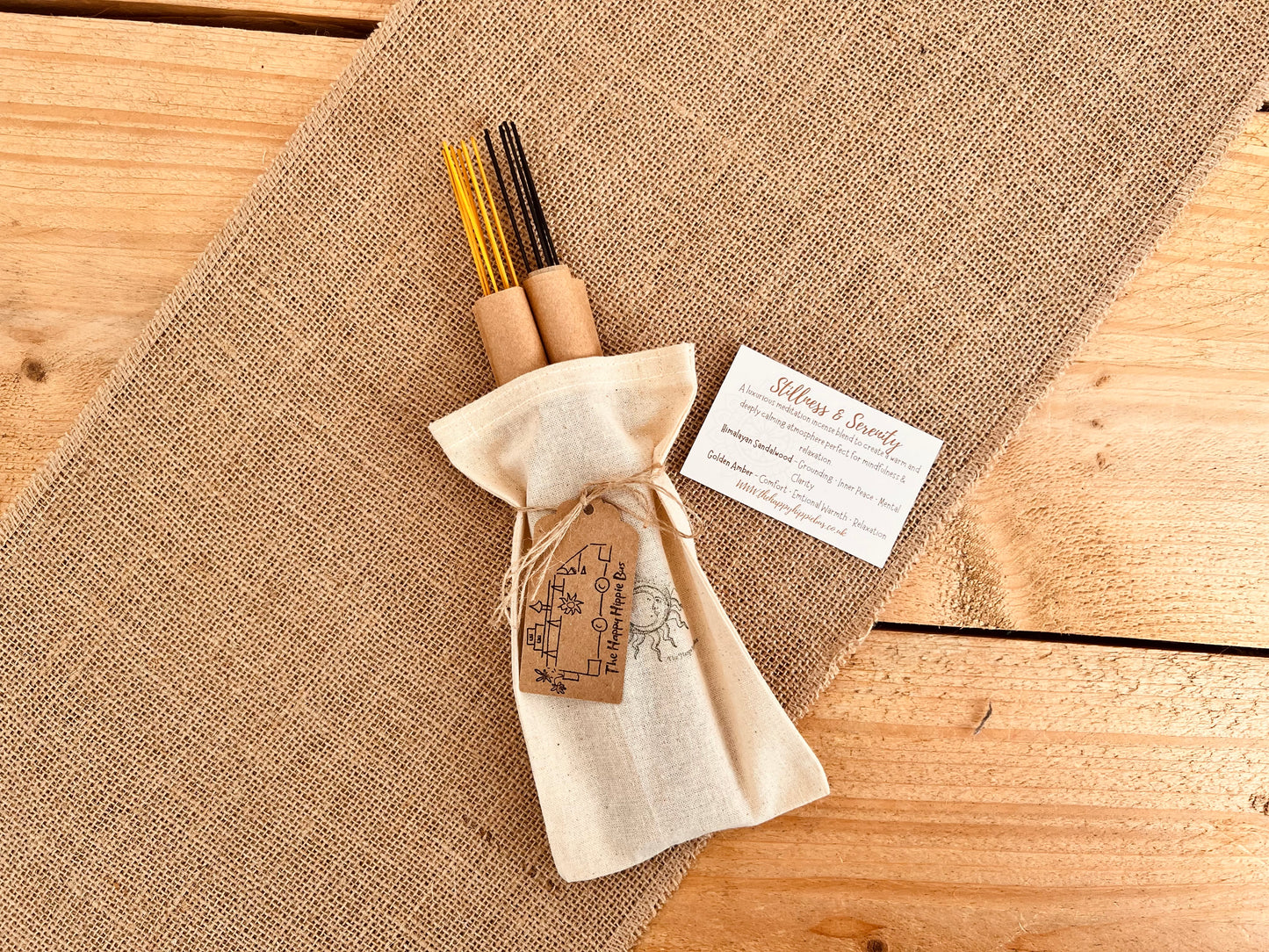 Stillness & Serenity Hand Dipped Incense Sticks Meditation Bundle
