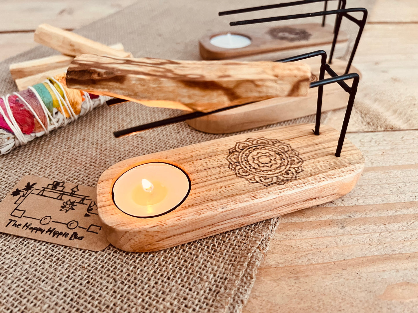 Palo Santo & Smudge Stick Heater  - Three Designs