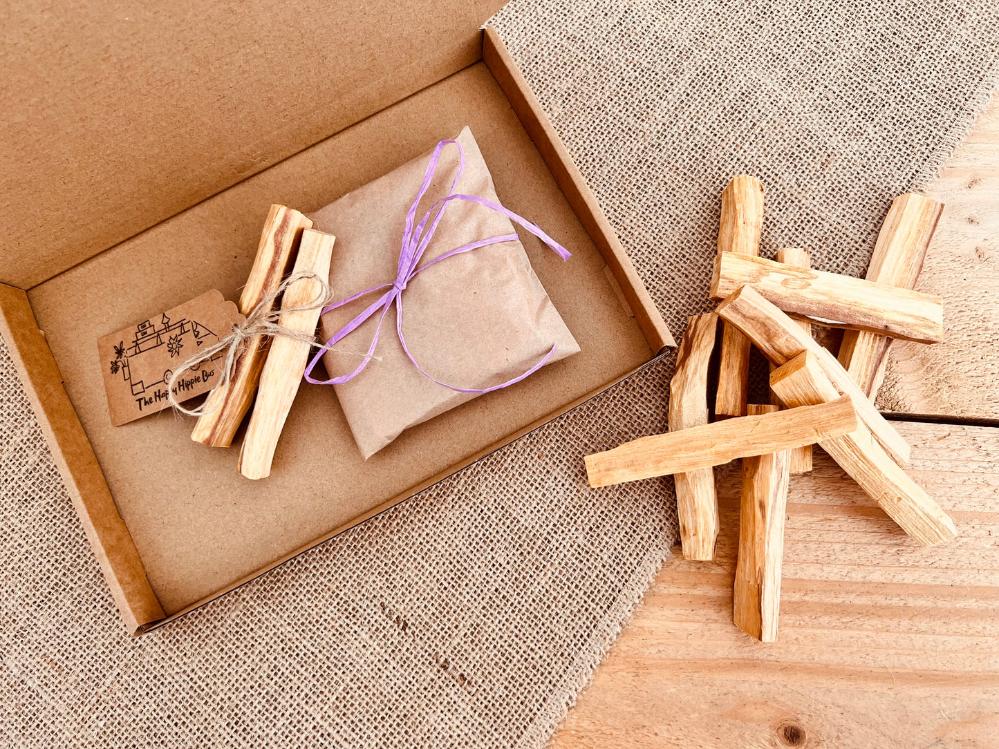 Palo Santo Natural Wooden Sticks - Cleansing, Spiritual Incense