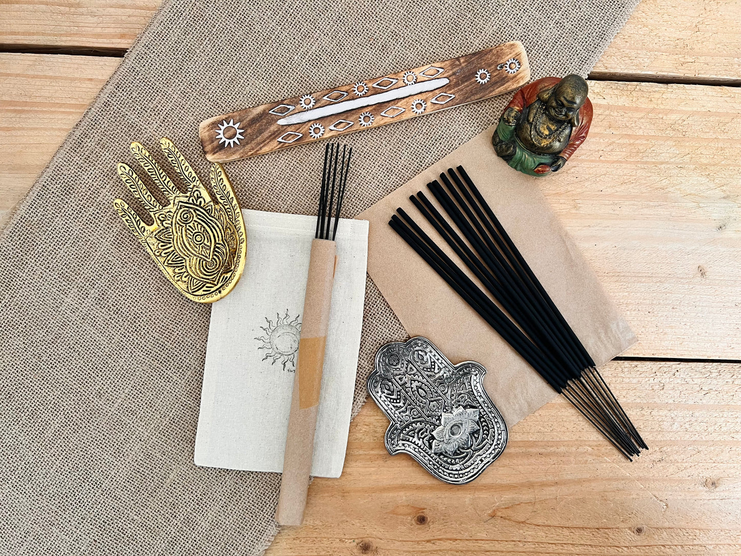 Black Pomegranate Hand Dipped Incense Sticks Fruity Spiced Scent Handmade Vegan Eco