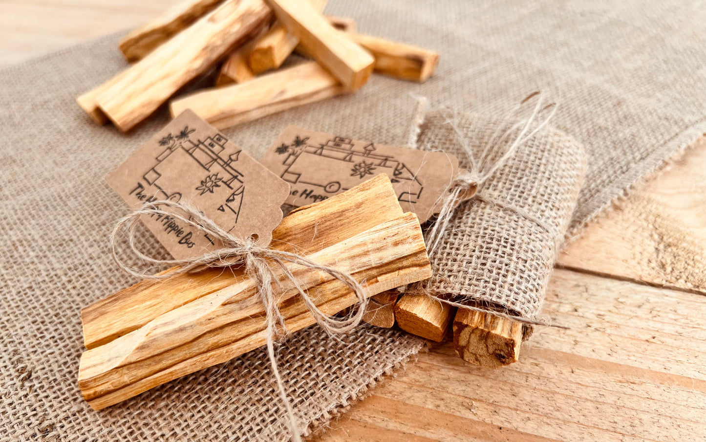 Palo Santo Natural Wooden Sticks - Cleansing, Spiritual Incense