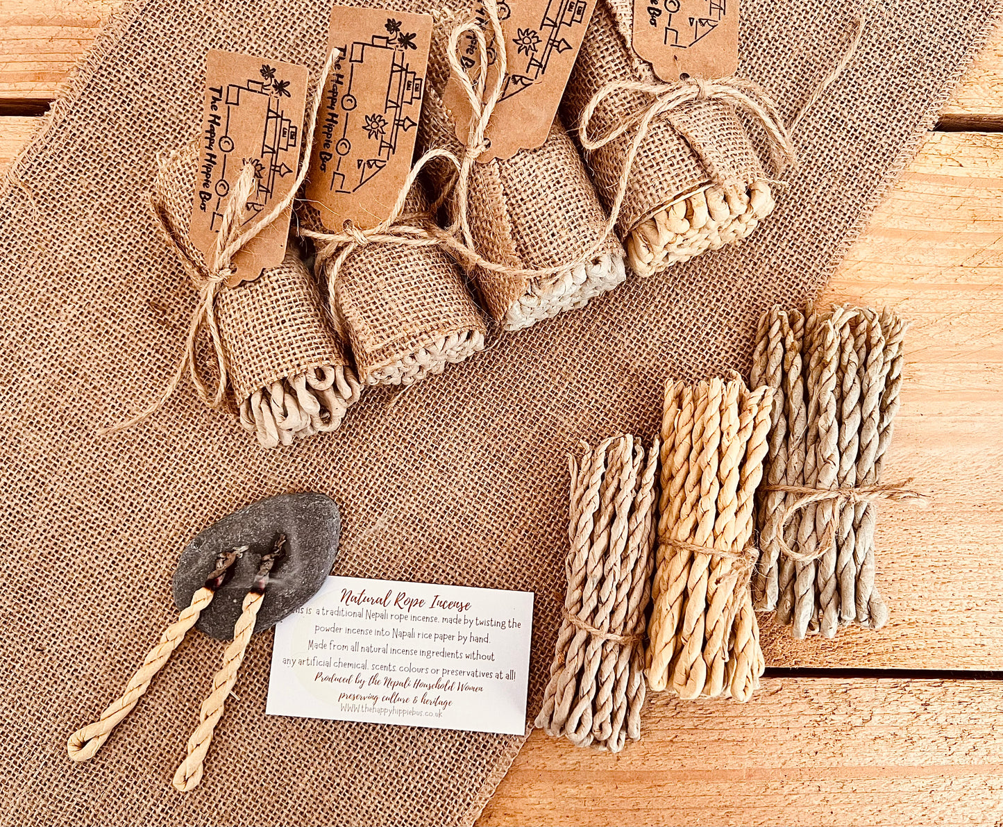 Handmade Rope Incense - Traditional Nepali Incense