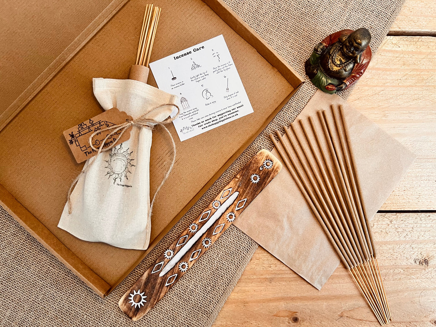 Palo Santo Premium Incense Sticks – Hand Dipped, Plastic-Free, Slow 1 Hour Burn