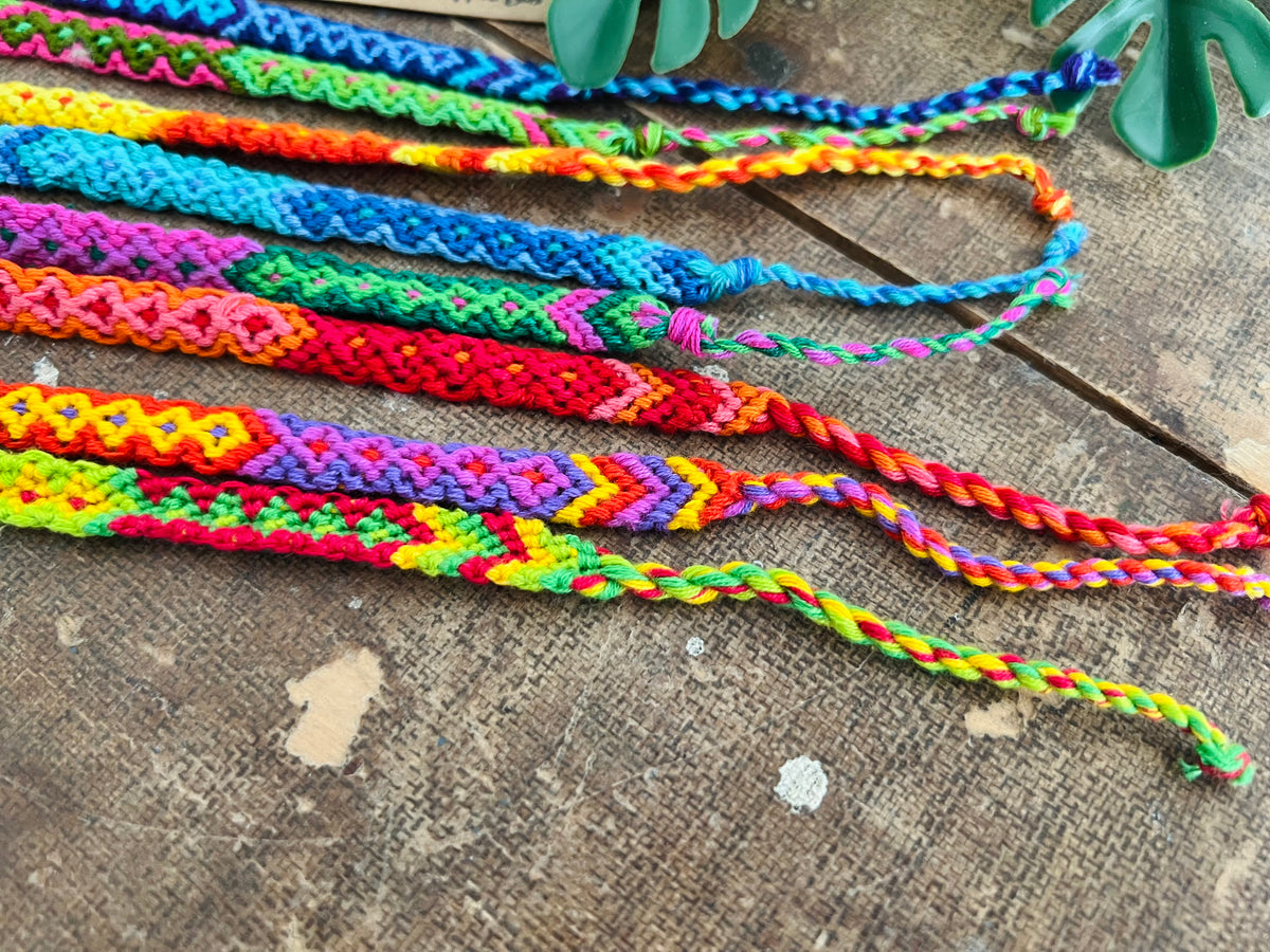 Hand Woven Guatemalan Friendship Bracelet