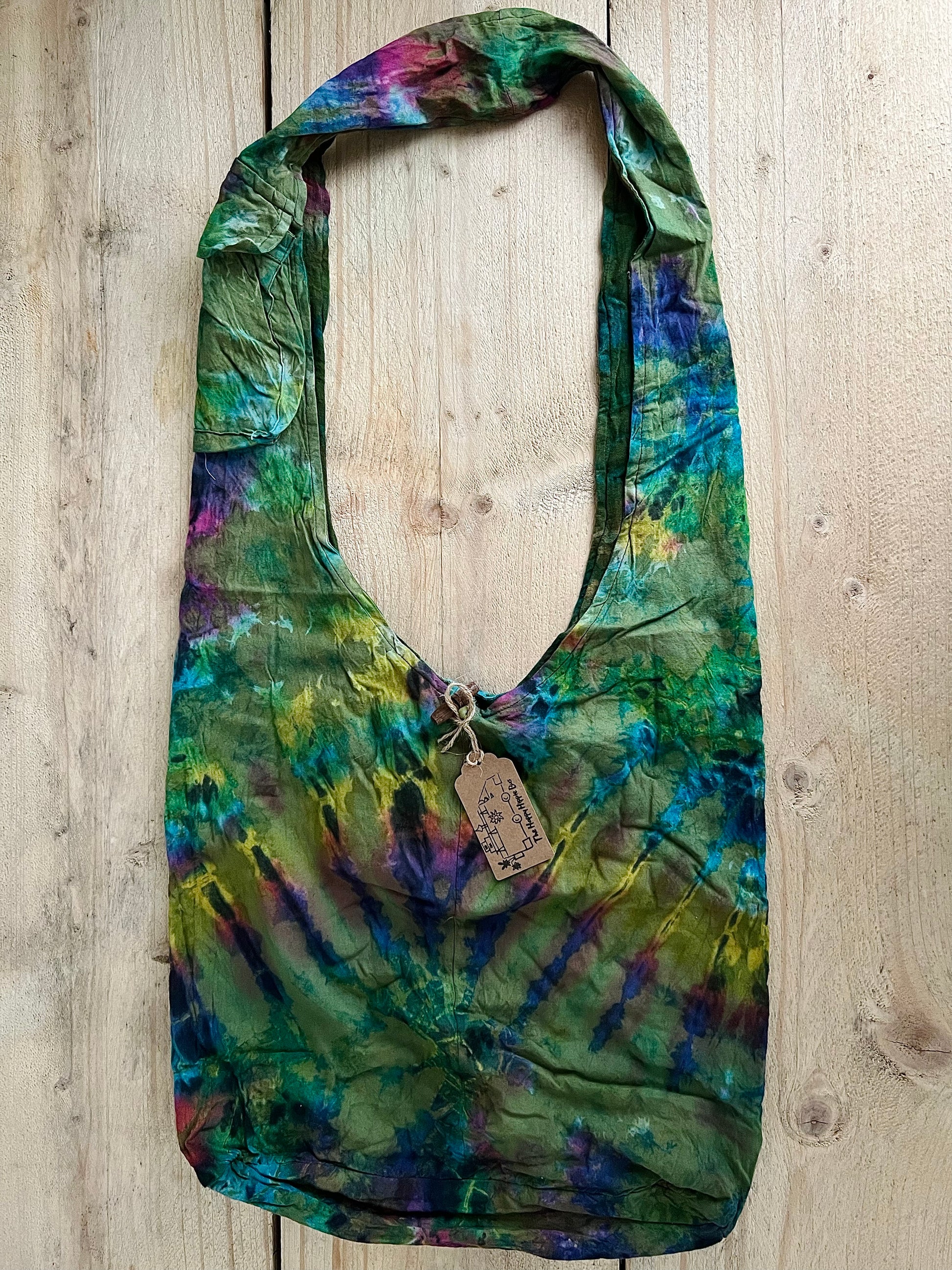 tie dye shoulder bag 