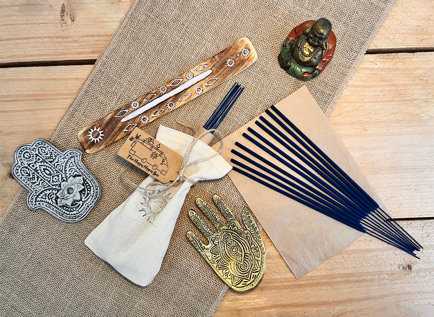 Lavender & Bergamot Hand Dipped Incense Sticks | Calming Floral Citrus Scent | Vegan Eco Plastic Free UK Made