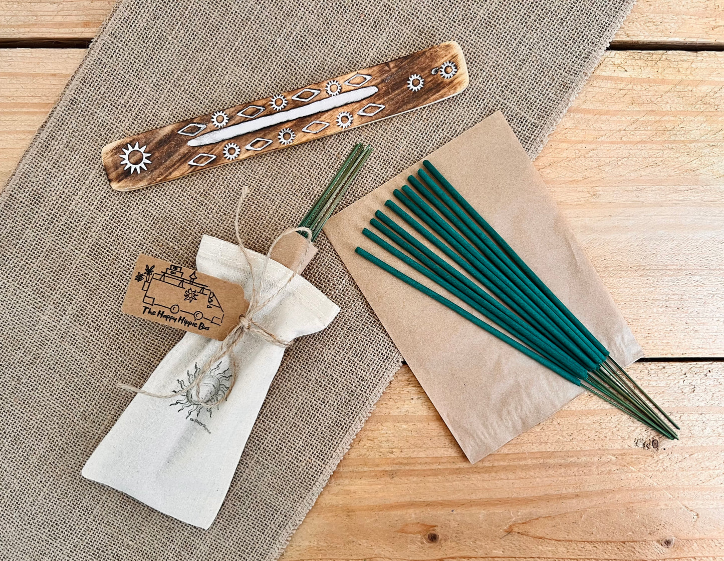 Warm Resin Hand Dipped Incense Sticks Plastic Free