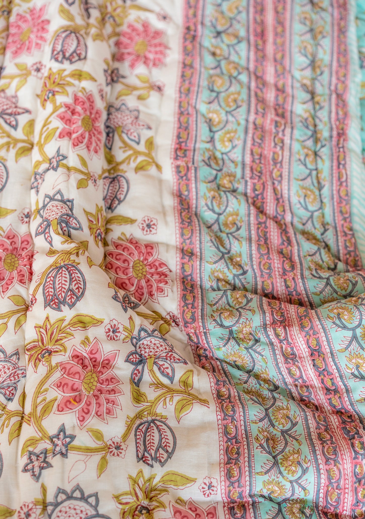 handmade fair trade ethically soured bohemian bedspread 