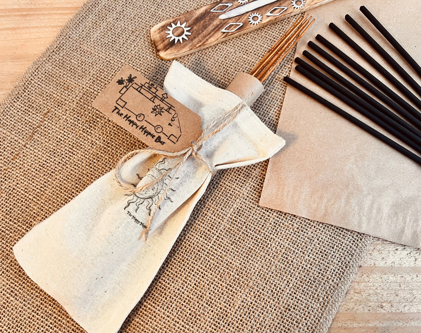 Cedarwood & Spice long incense sticks, handmade Warm woody & spiced home fragrance incense sticks 