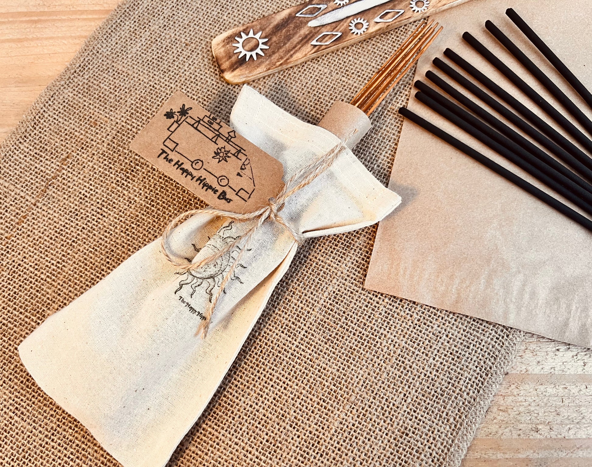 Cedarwood & Spice long incense sticks, handmade Warm woody & spiced home fragrance incense sticks 