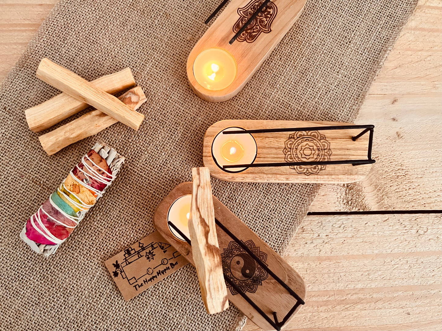 Palo Santo & Smudge Stick Heater  - Three Designs