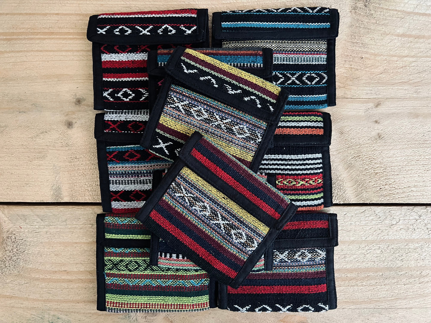 Hand Woven Cotton Hippie Wallet