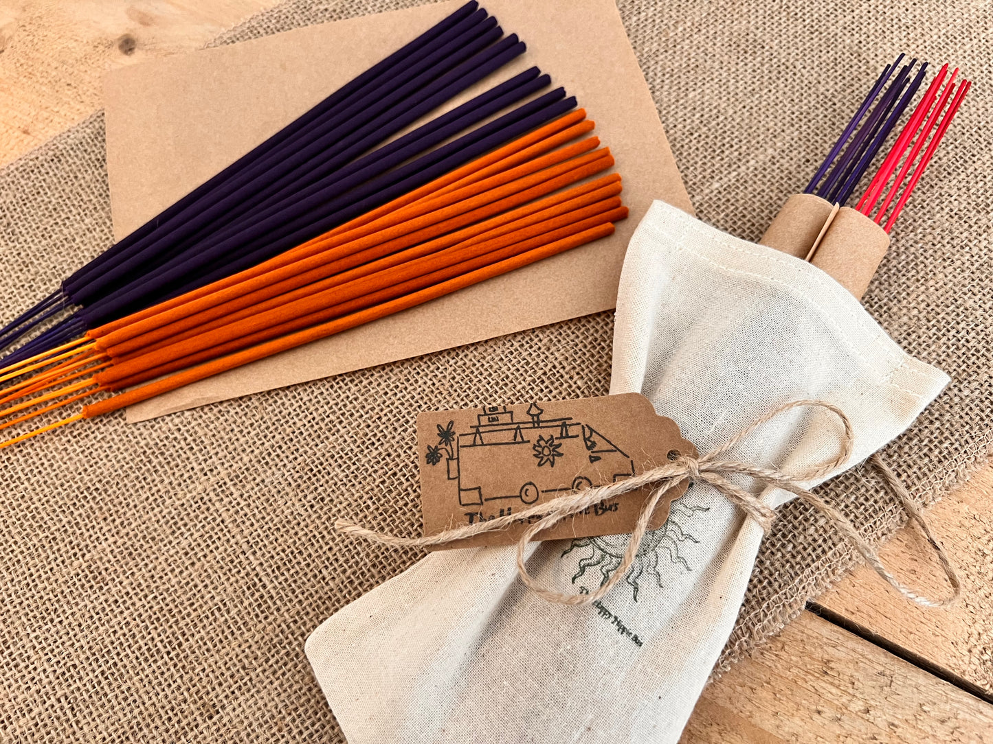 Hand Rolled Incense Bundle- Choose Two Different Scents for a Custom Bundle