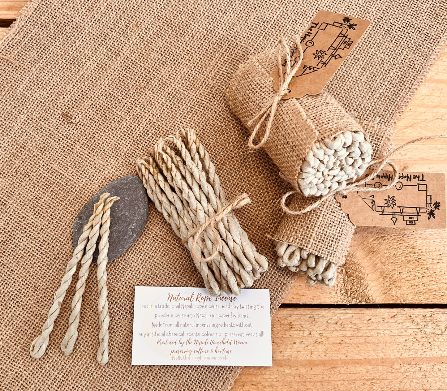 Handmade Rope Incense - Traditional Nepali Incense