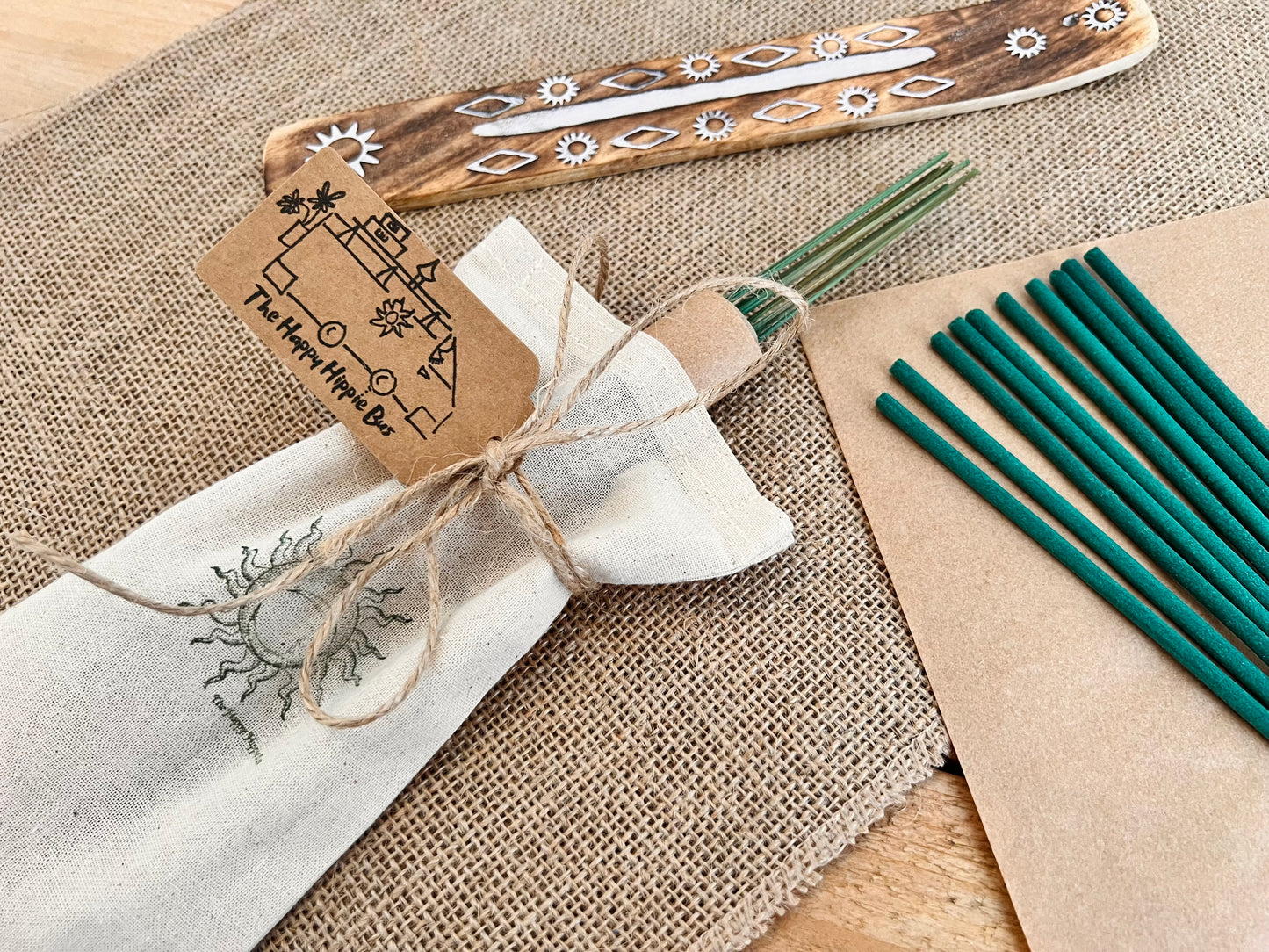 Warm Resin Hand Dipped Incense Sticks Plastic Free