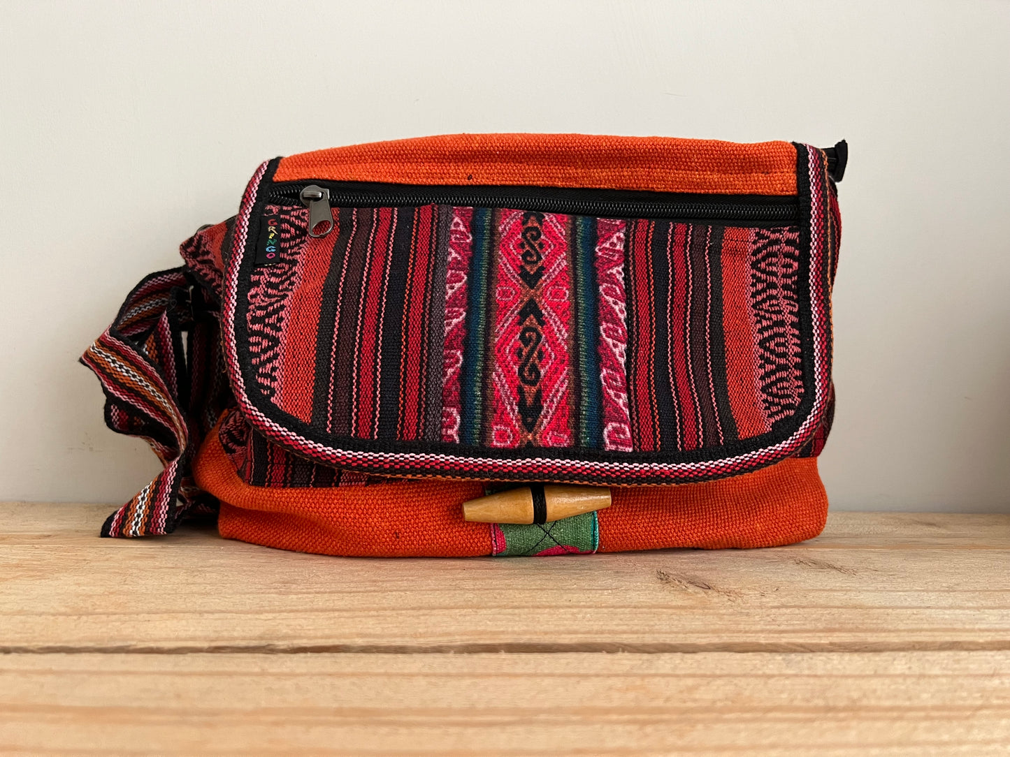 Stripped Hippie Shoulder Bag