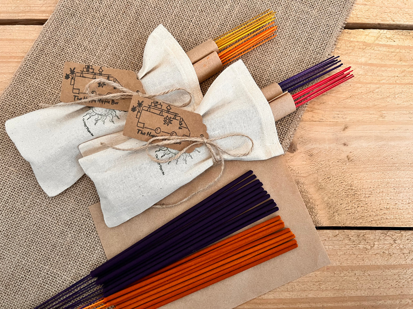Hand Rolled Incense Bundle- Choose Two Different Scents for a Custom Bundle