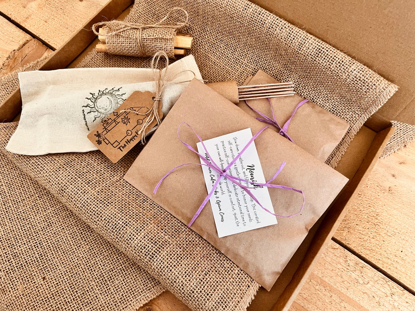 Incense Gift Box, Positivity, Meditation, Self Care, Cleansing Letter Box Gift