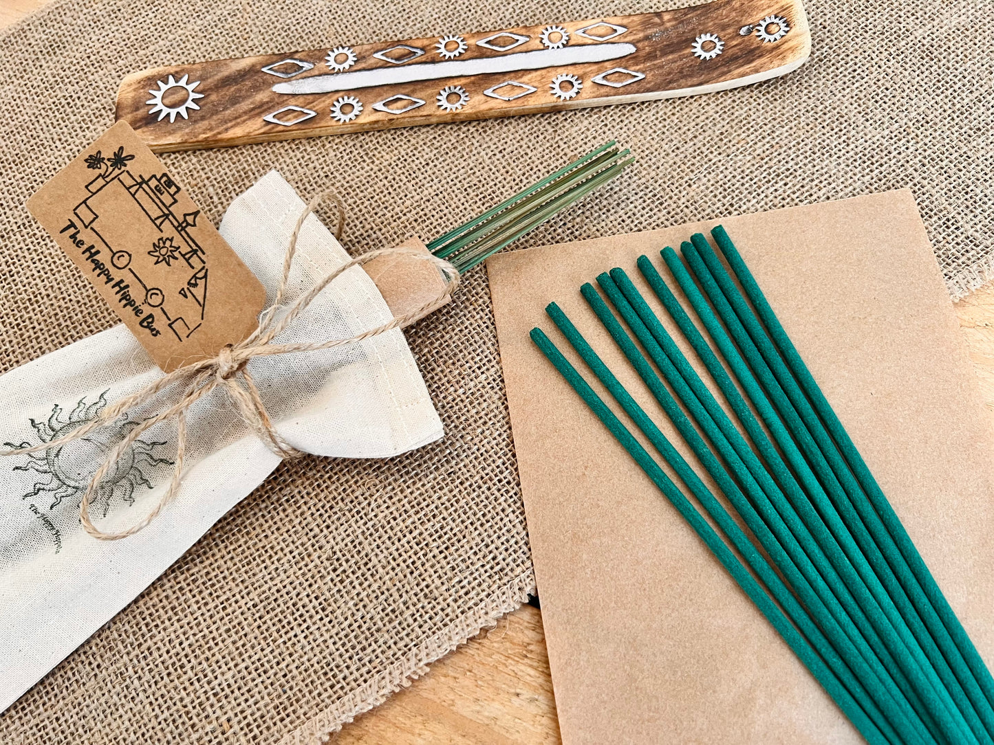 Warm Resin Hand Dipped Incense Sticks Plastic Free