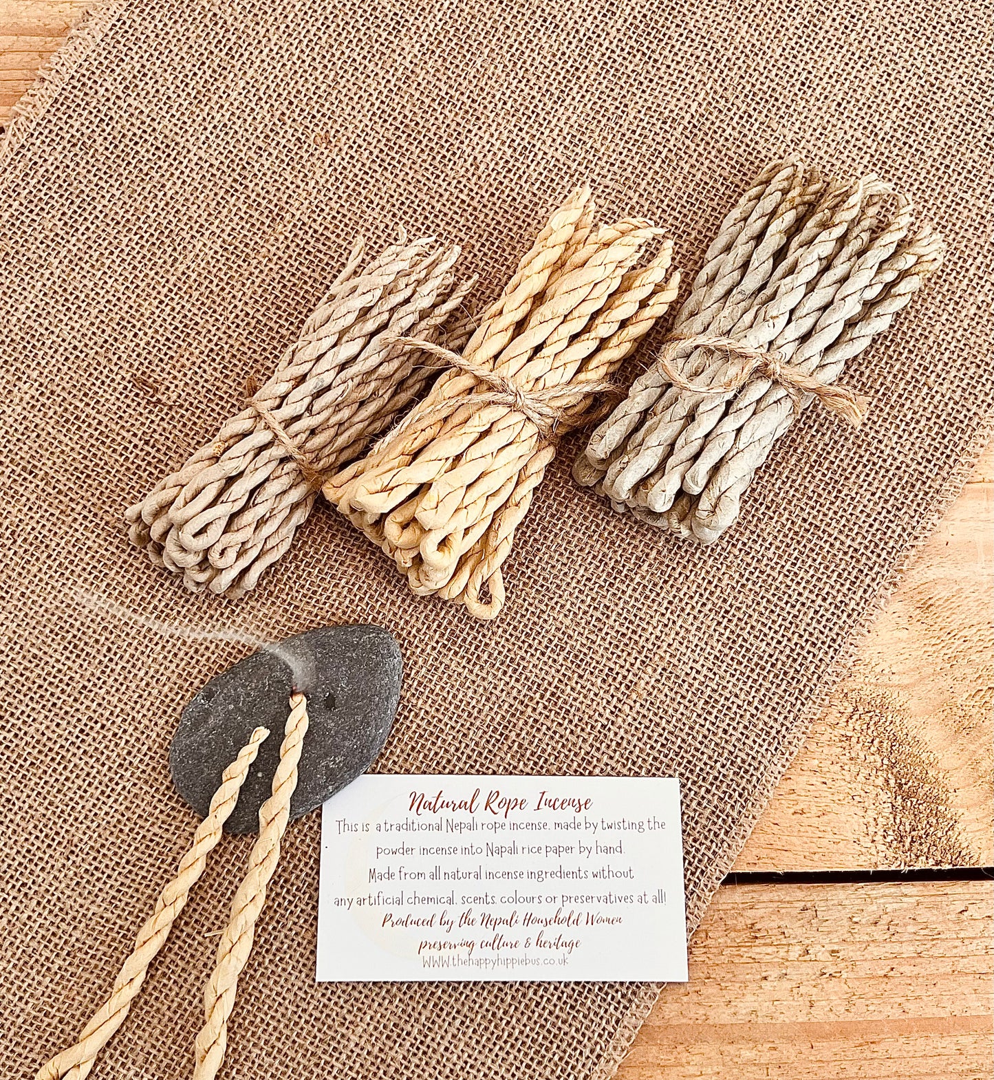 Handmade Rope Incense - Traditional Nepali Incense