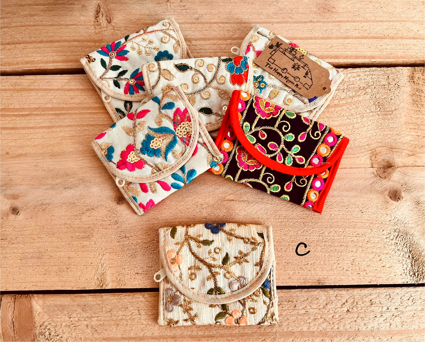 Hand Stitched Vintage Boho Purse