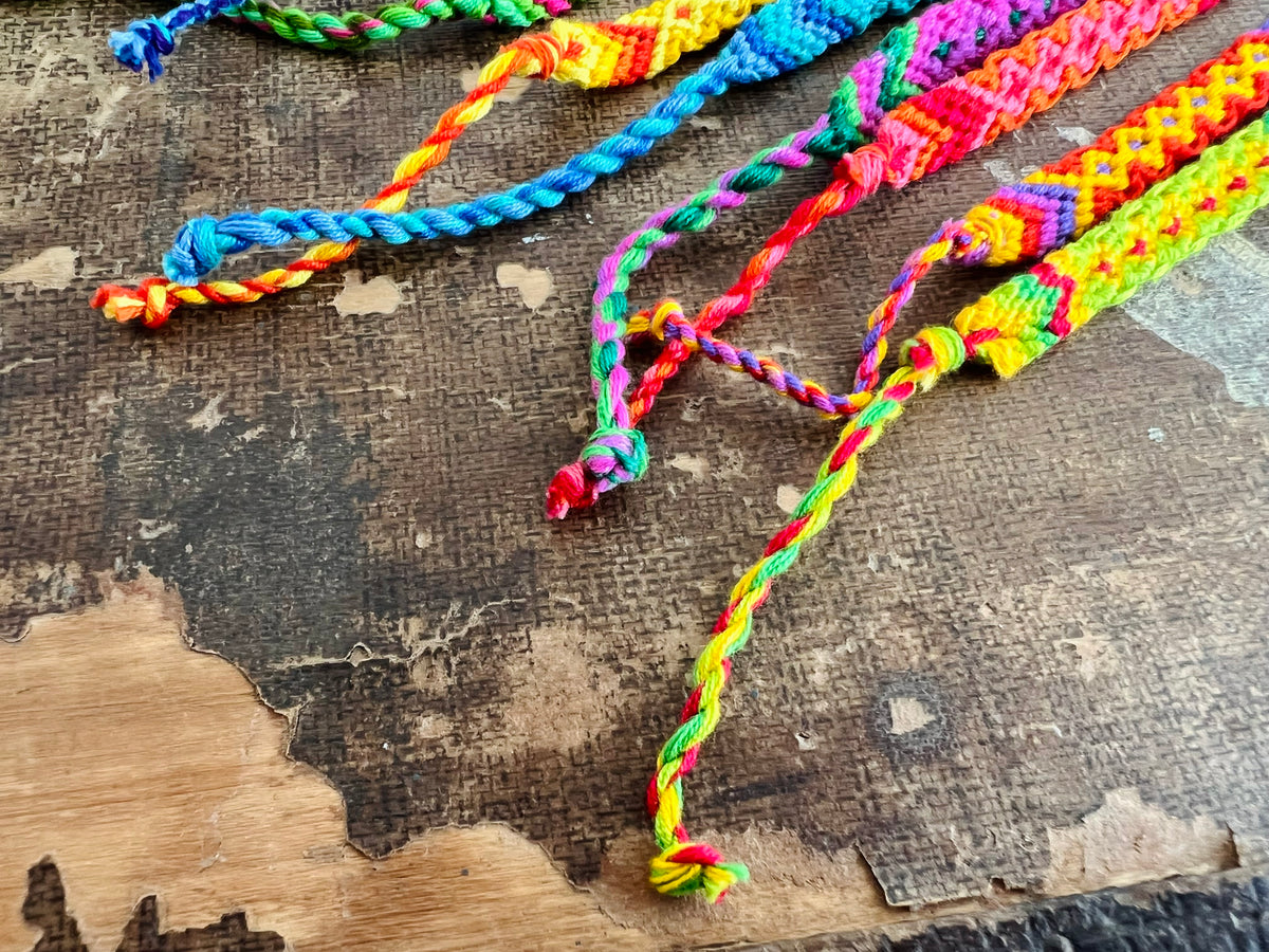Hand Woven Guatemalan Friendship Bracelet