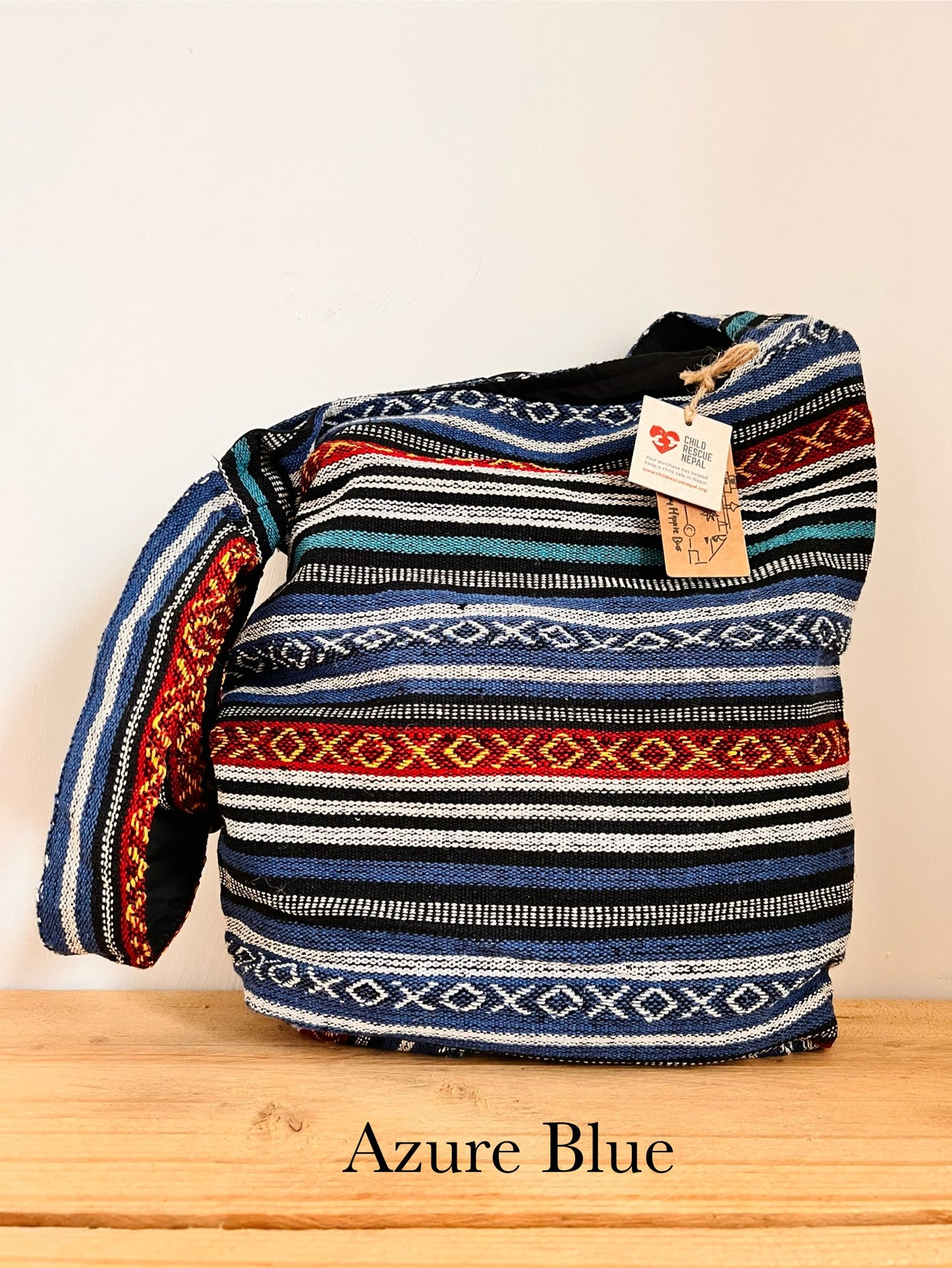 Multi Stripe Hippie Shoulder Bag