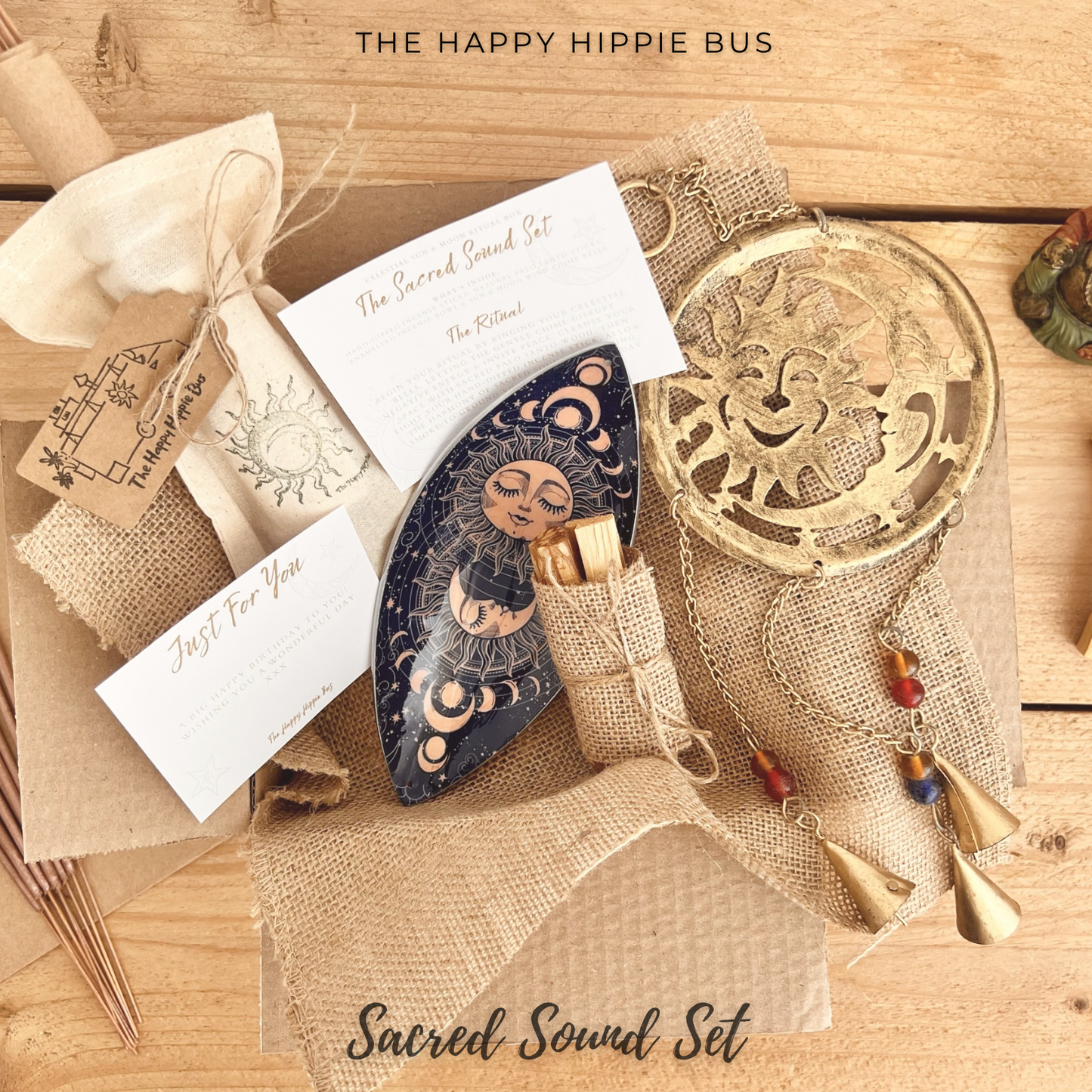 Celestial Sun and Moon Gift Box - Incense Ritual Gift Set