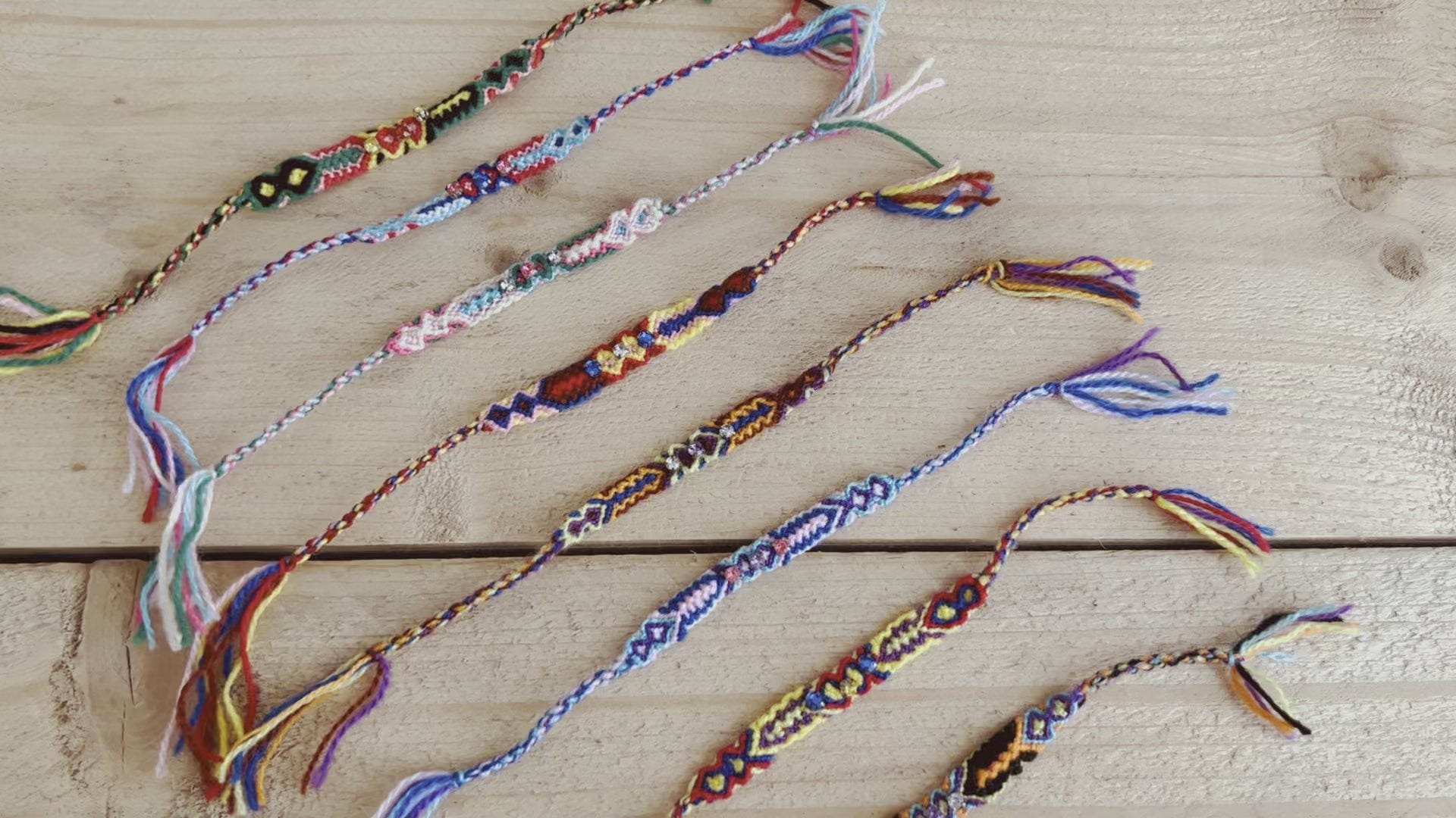 Beaded Stacked Bracelet - Dream Bracelets - Set of 9 – Bohemian Bracelets
