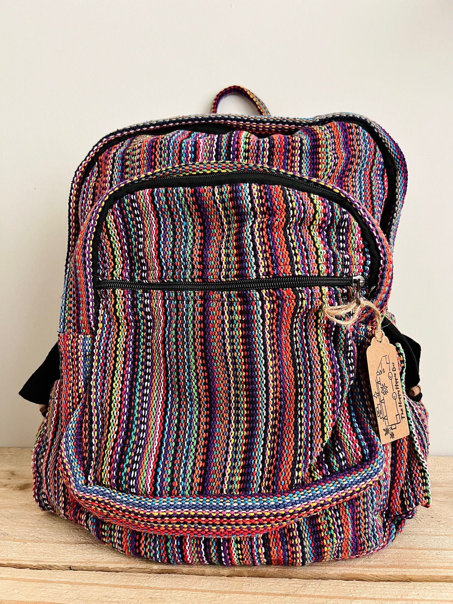 Rainbow Stripe Backpack